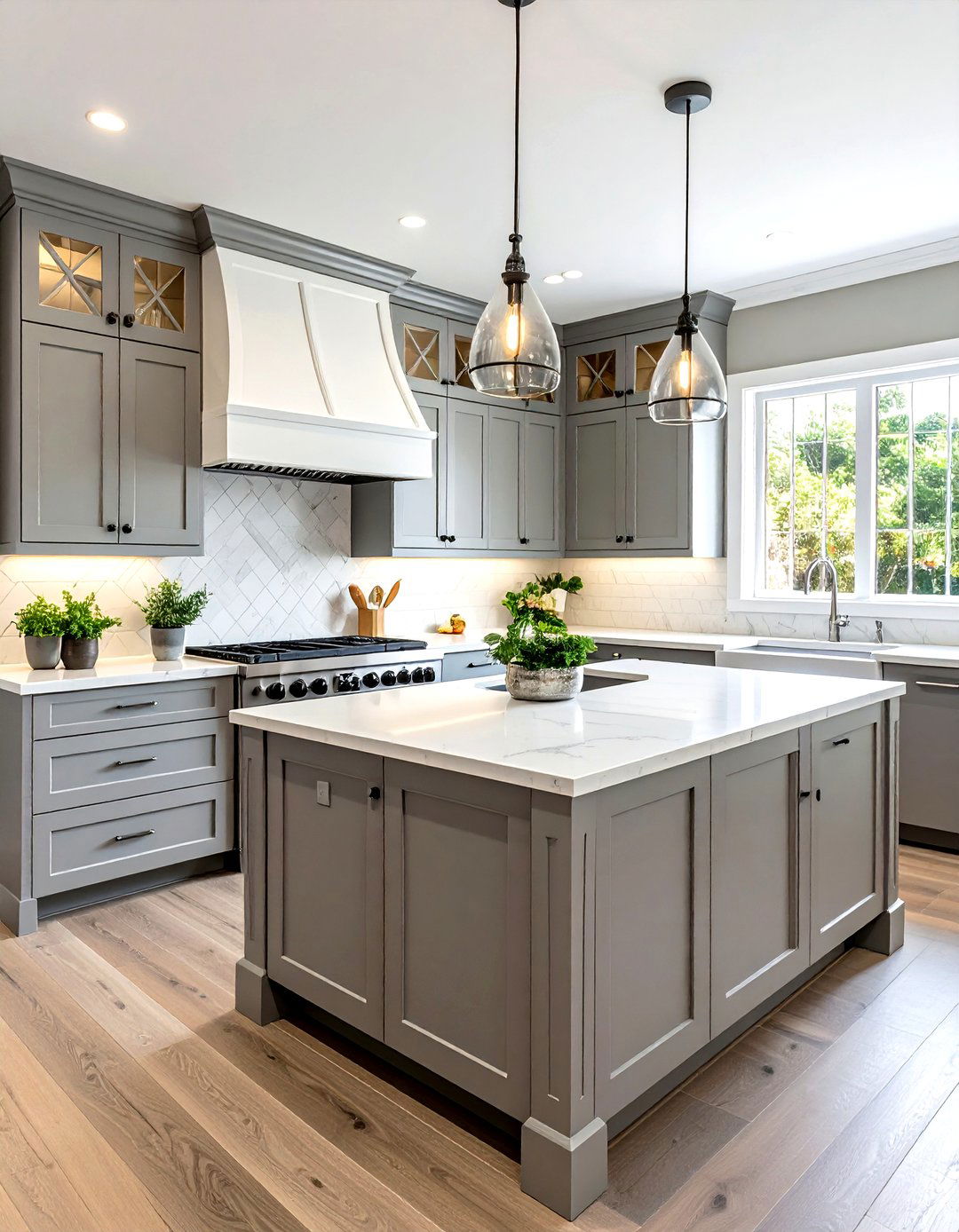 Shaker Cabinet Kitchen - 30 homey kitchen ideas