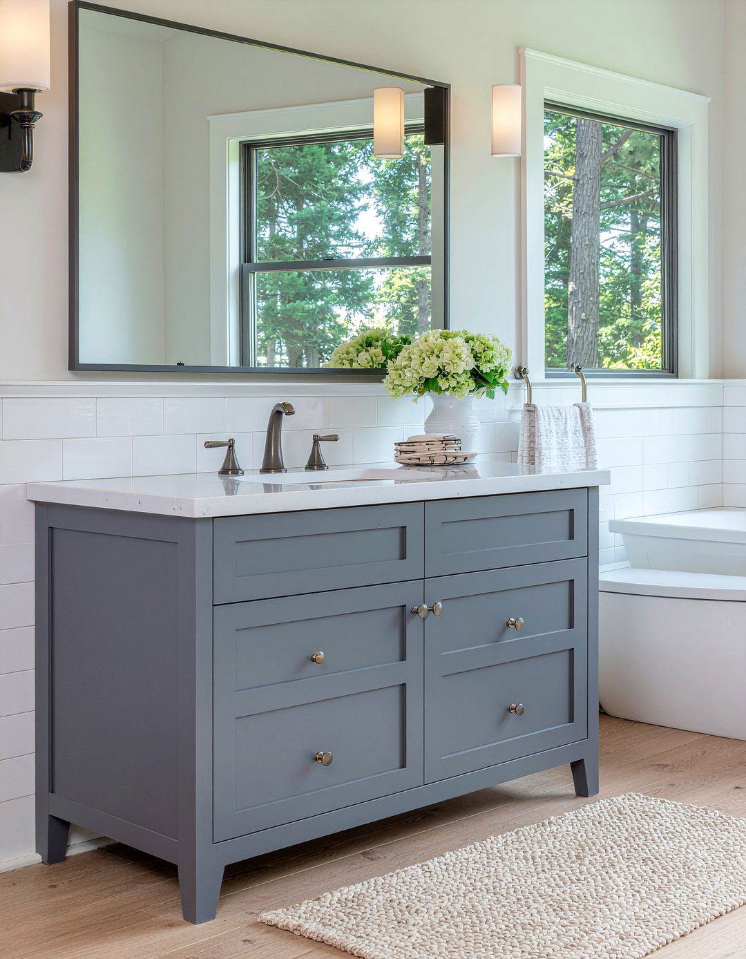 Shaker Style Bathroom Vanity - 30 bathroom cabinet ideas
