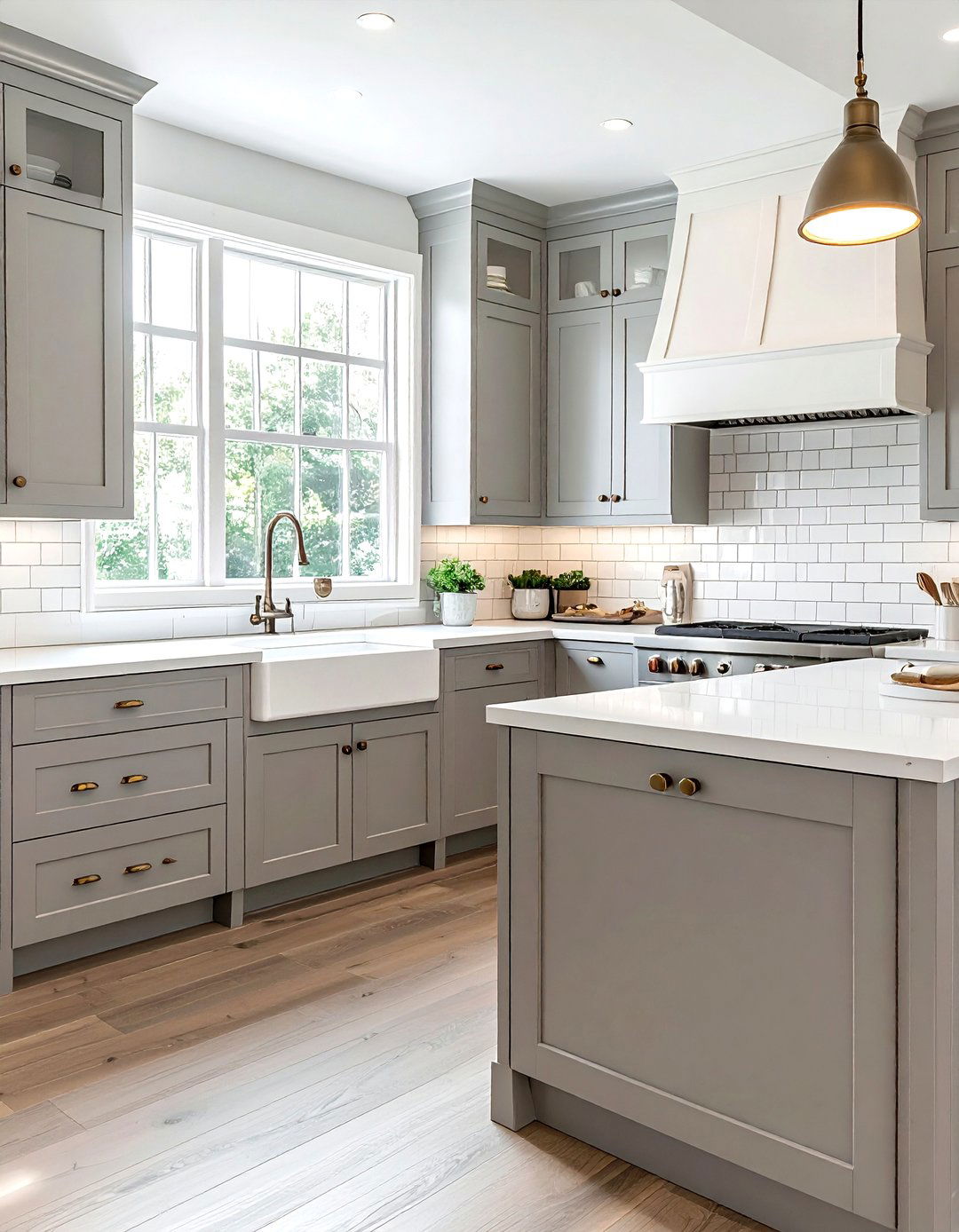 Shaker Style Cabinets - 30 American country kitchen ideas