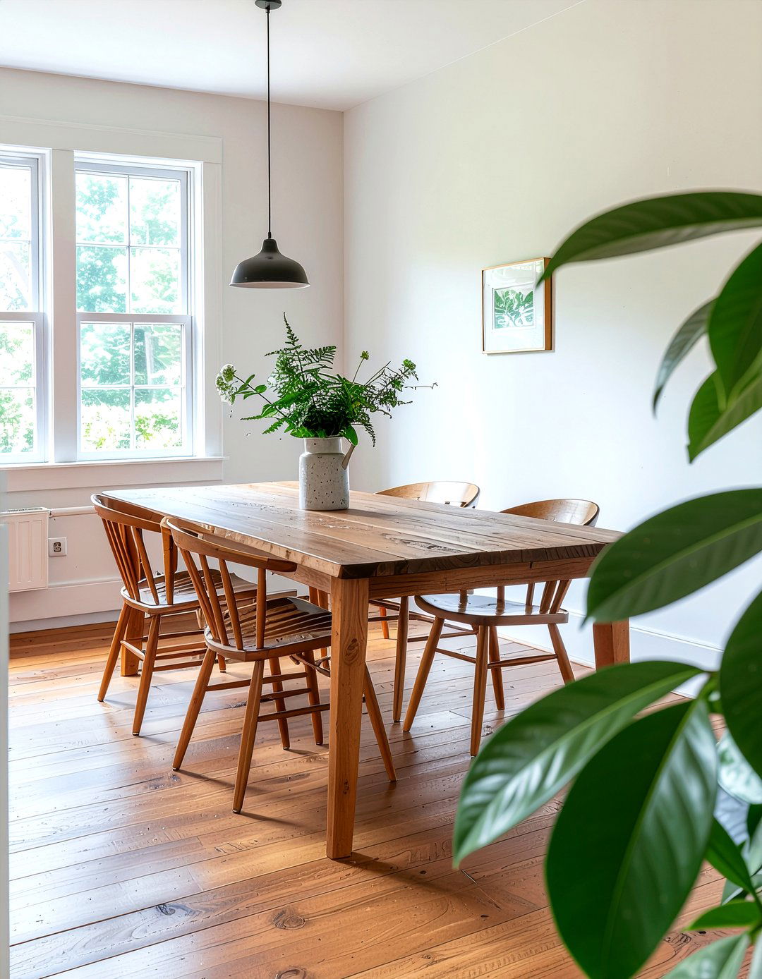 Shaker Style Dining Table - 30 farmhouse dining table ideas