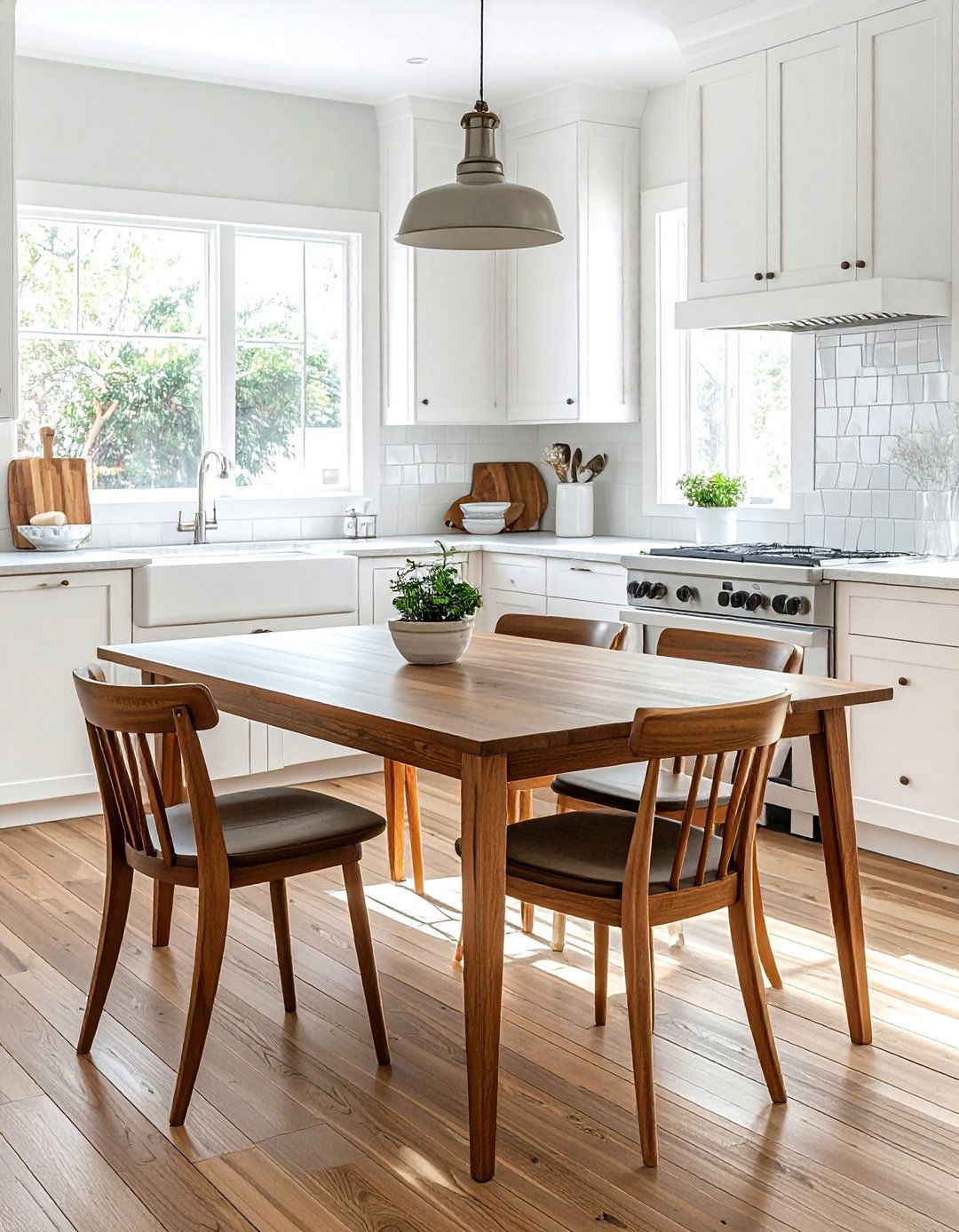 Shaker Style Dining Table - 30 rectangular dining table ideas