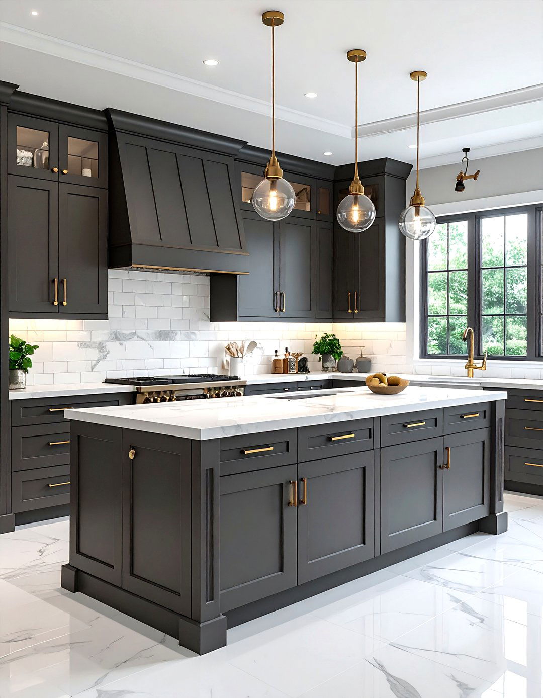 Shaker Style Kitchen Cabinet - 30 modern traditional decor ideas