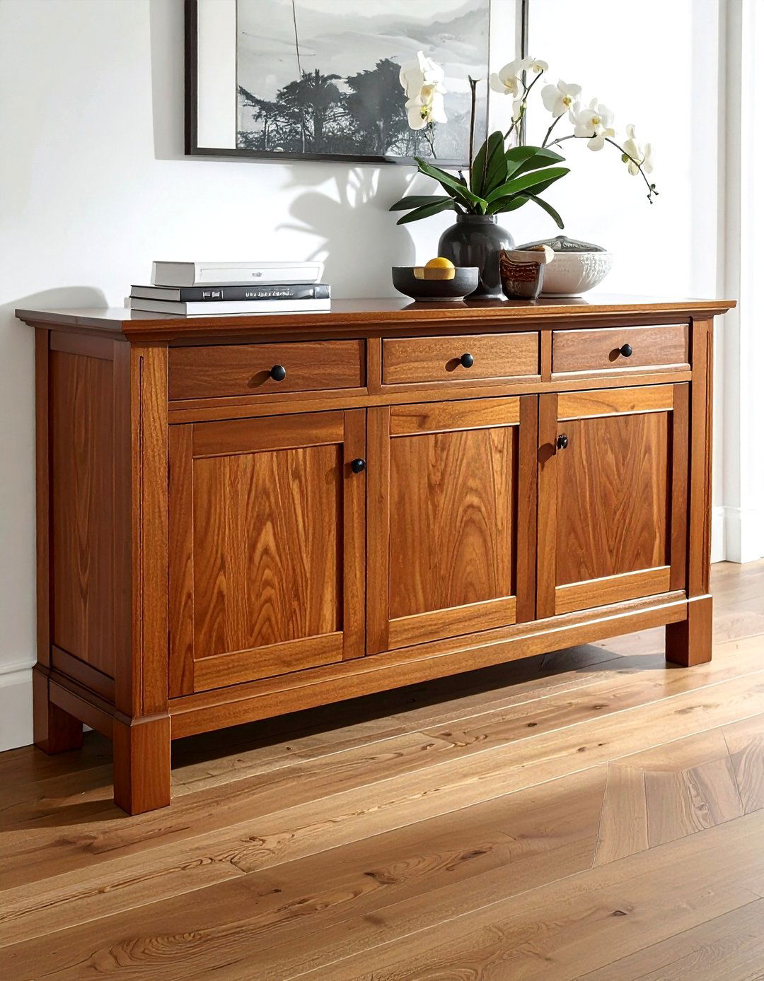 Shaker Style Sideboard - 30 dining room cabinet storage ideas