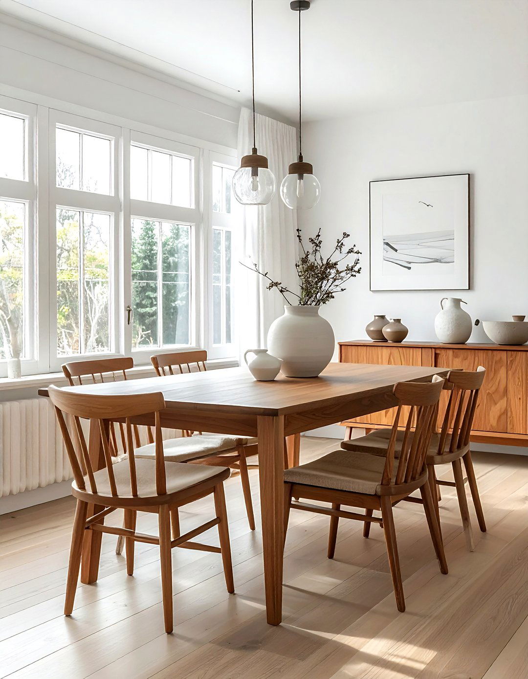 Shaker Style Sideboard - 30 antique buffet dining room ideas
