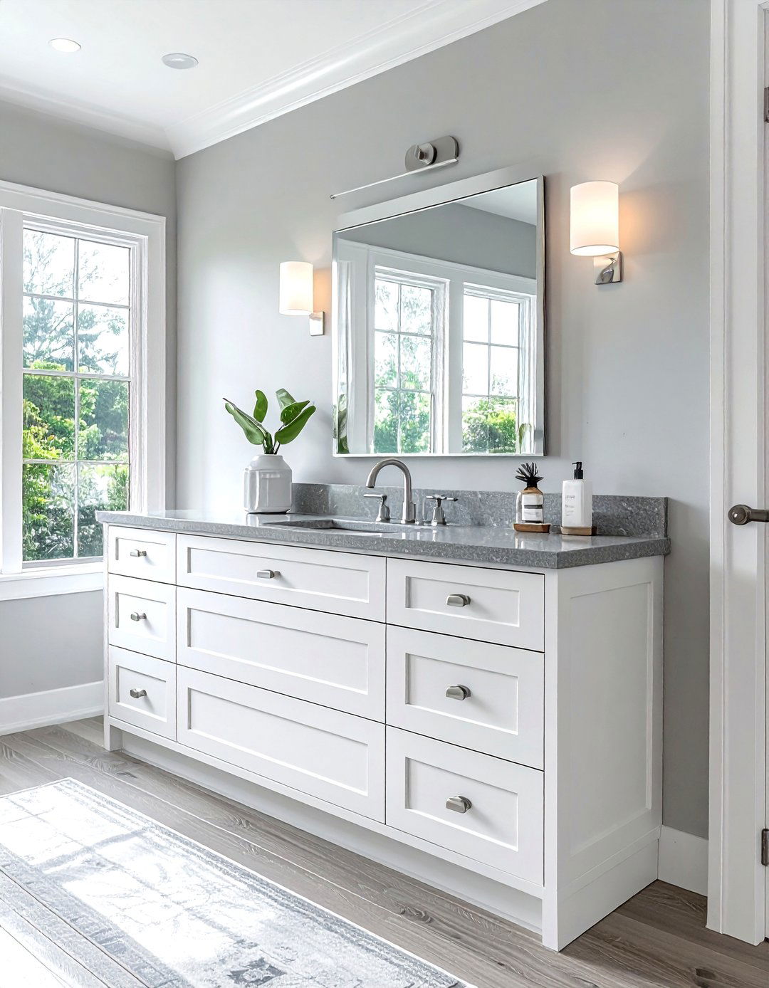 Shaker Style Vanity - 30 bathroom furniture settings