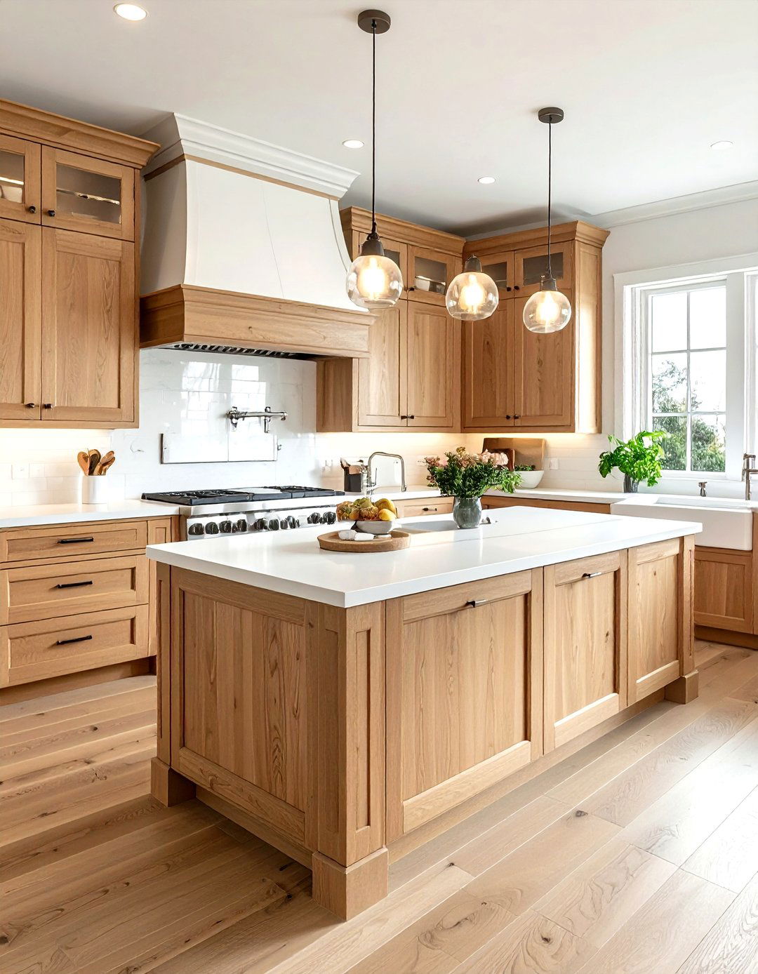 Shaker Style Wood Kitchen - 30 wood kitchen ideas