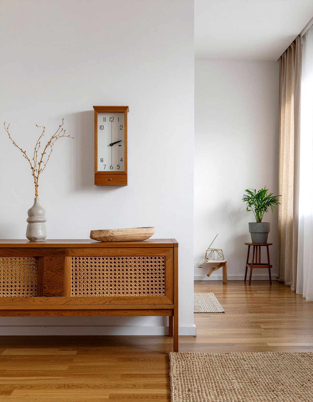 Shaker Wall Clock - 30 living room Shaker furniture ideas