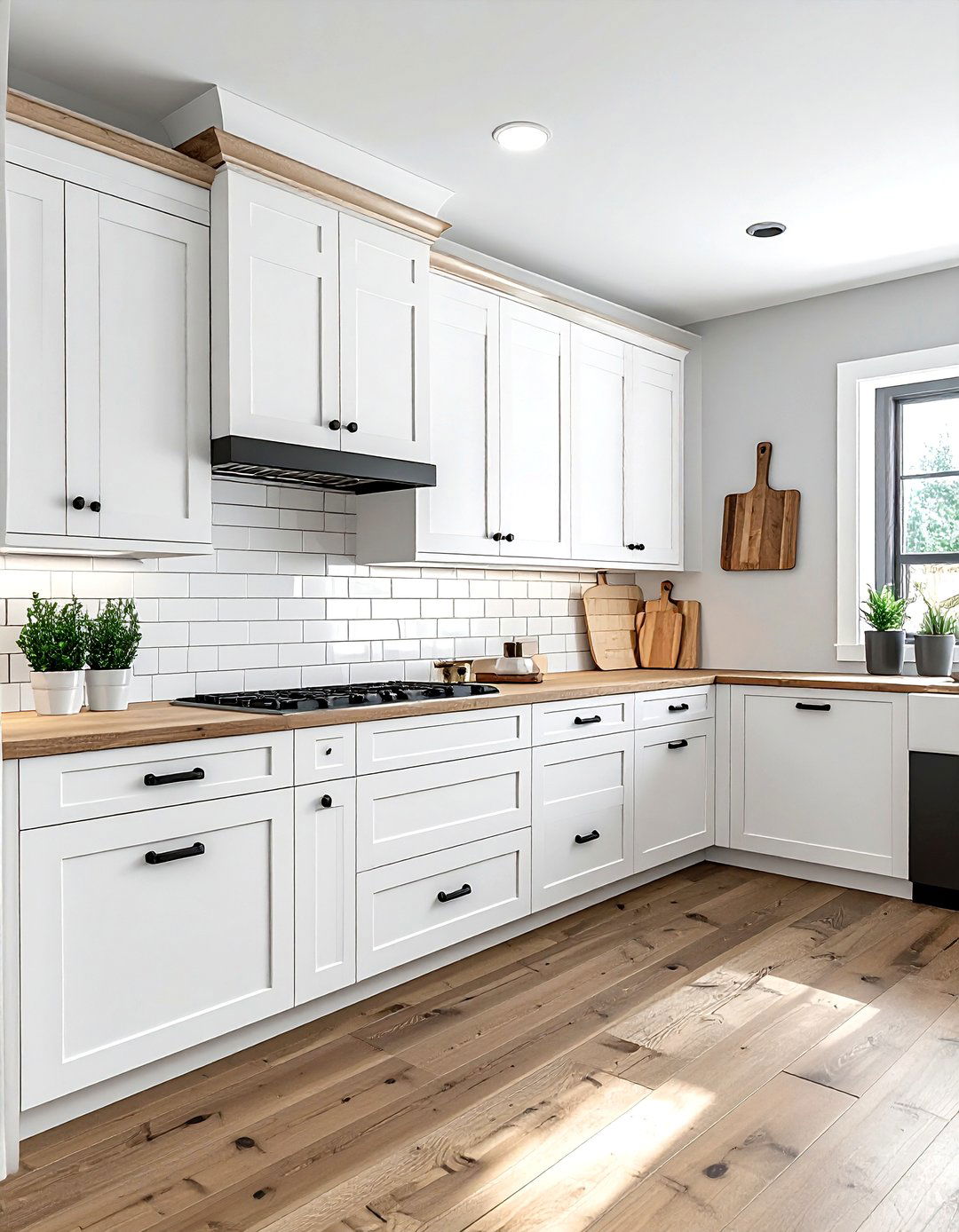 Shaker cabinet doors - 30 DIY kitchen cabinet ideas