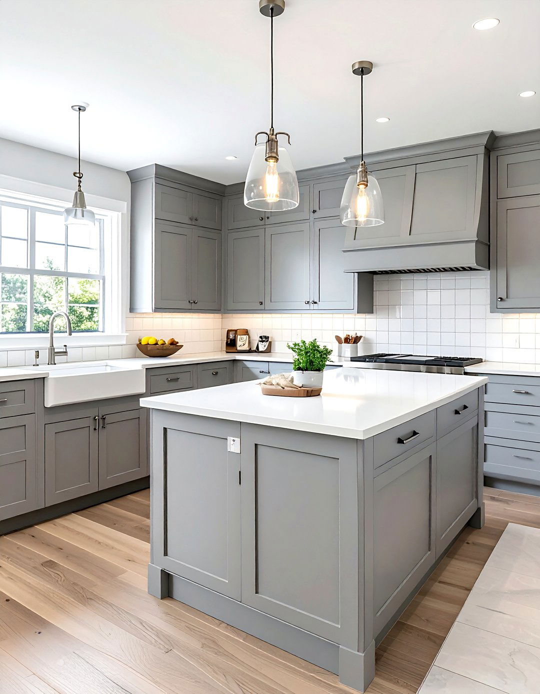 Shaker style U shaped kitchen - 30 U-shaped kitchen ideas