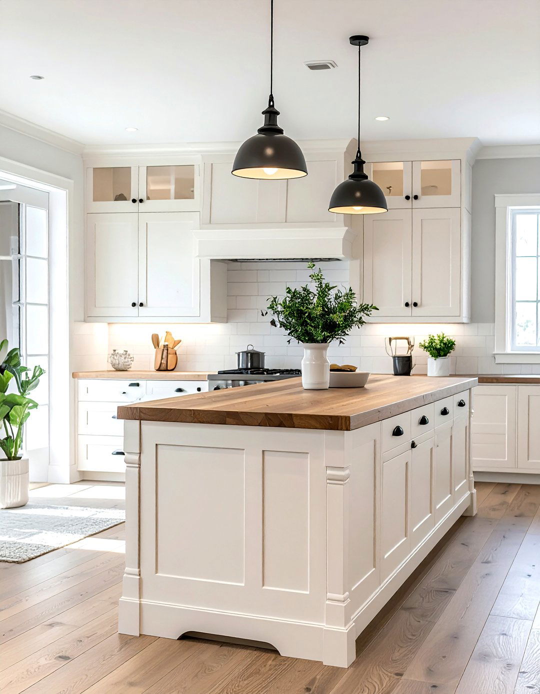 Shaker style dining room cabinet - 30 dining room built-in buffet ideas