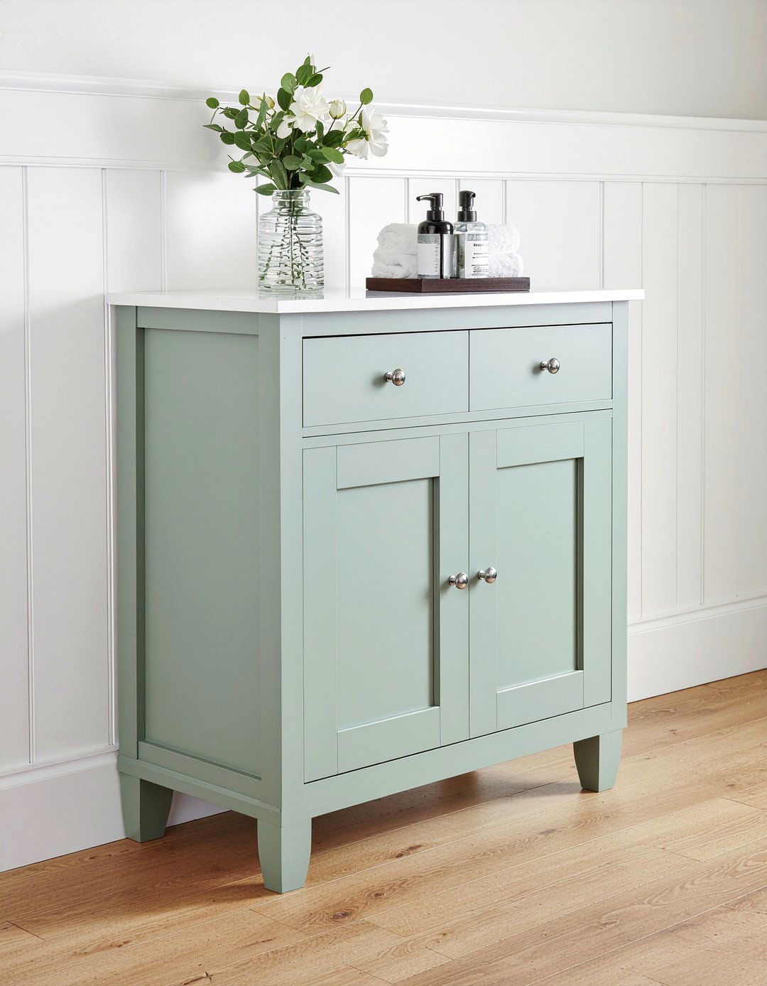Shaker style linen cabinet - 30 bathroom linen cabinet ideas