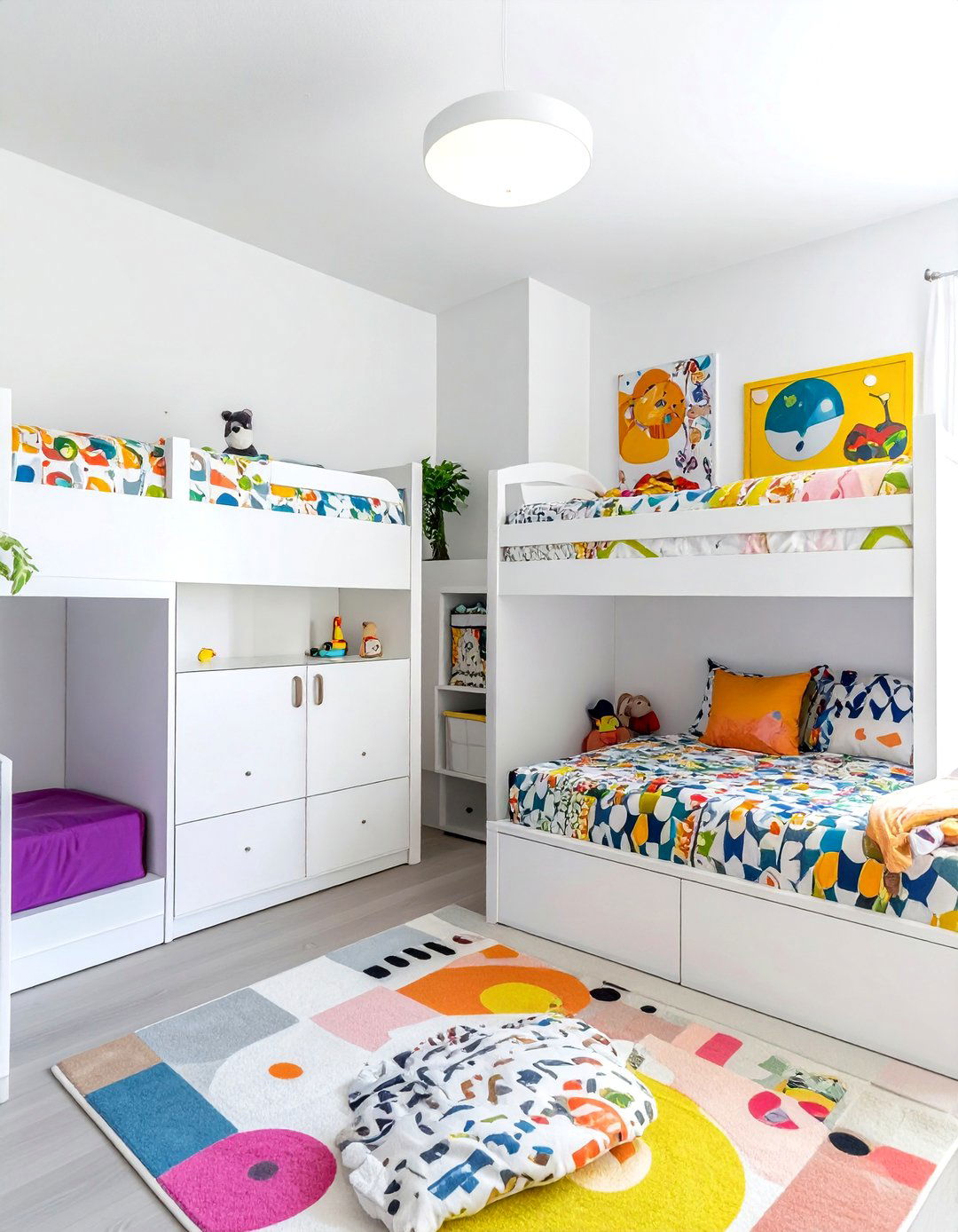 Shared Bedroom For Four Kids - 30 quadruple bedroom ideas