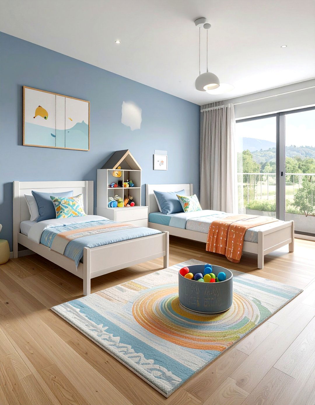 Shared Kids Bedroom Layout - 30 bedroom space planning ideas