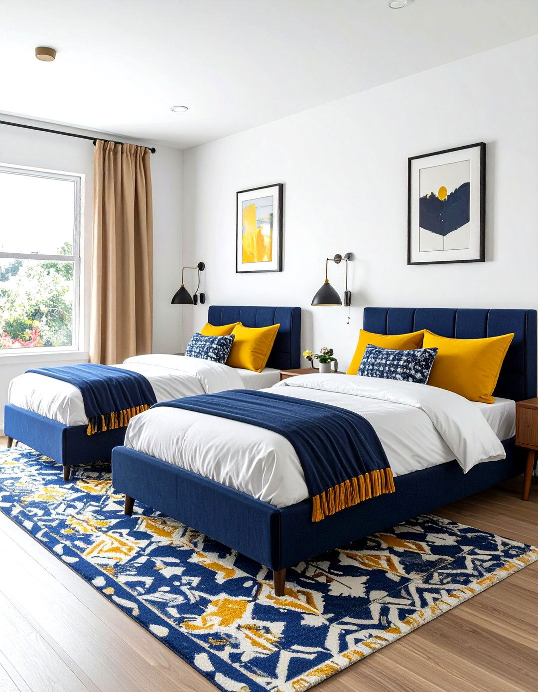 Shared bedroom color scheme - 30 shared bedroom ideas