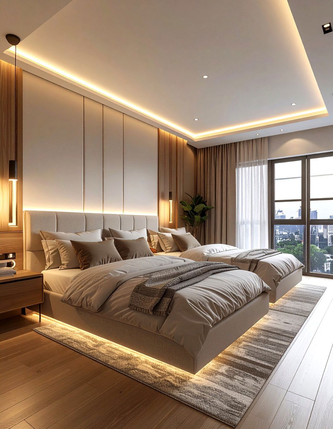 Shared bedroom lighting - 30 shared bedroom ideas