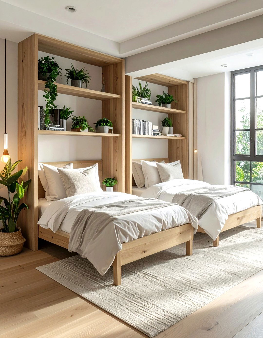 Shared bedroom room divider - 30 shared bedroom ideas