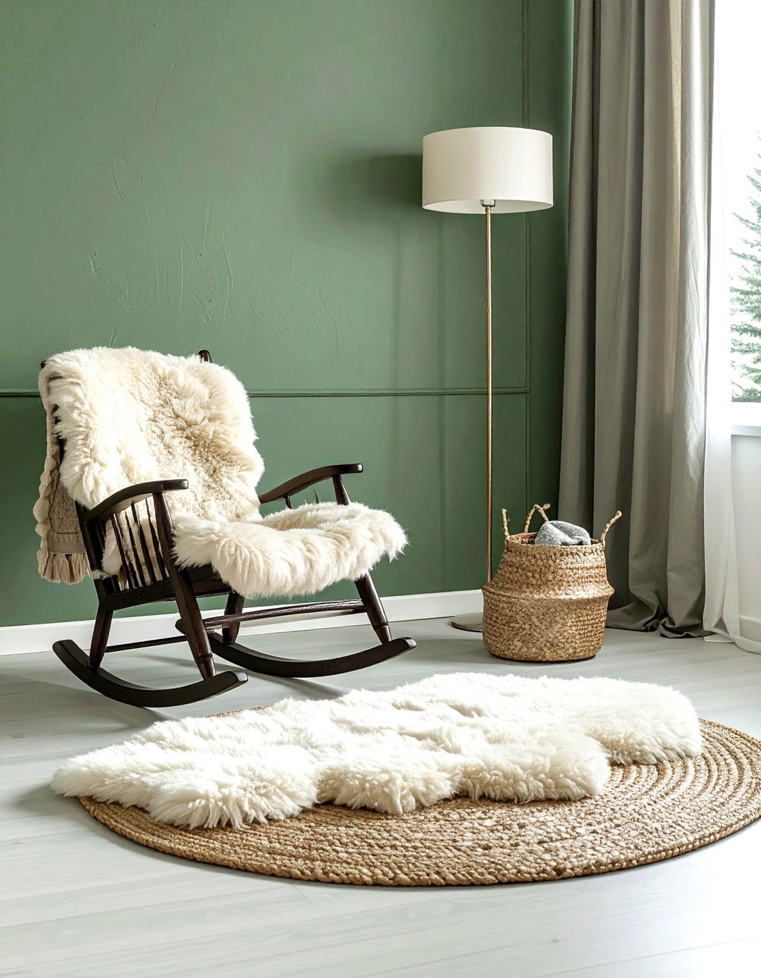 Sheepskin Nursery Rug - 30 nursery rug ideas