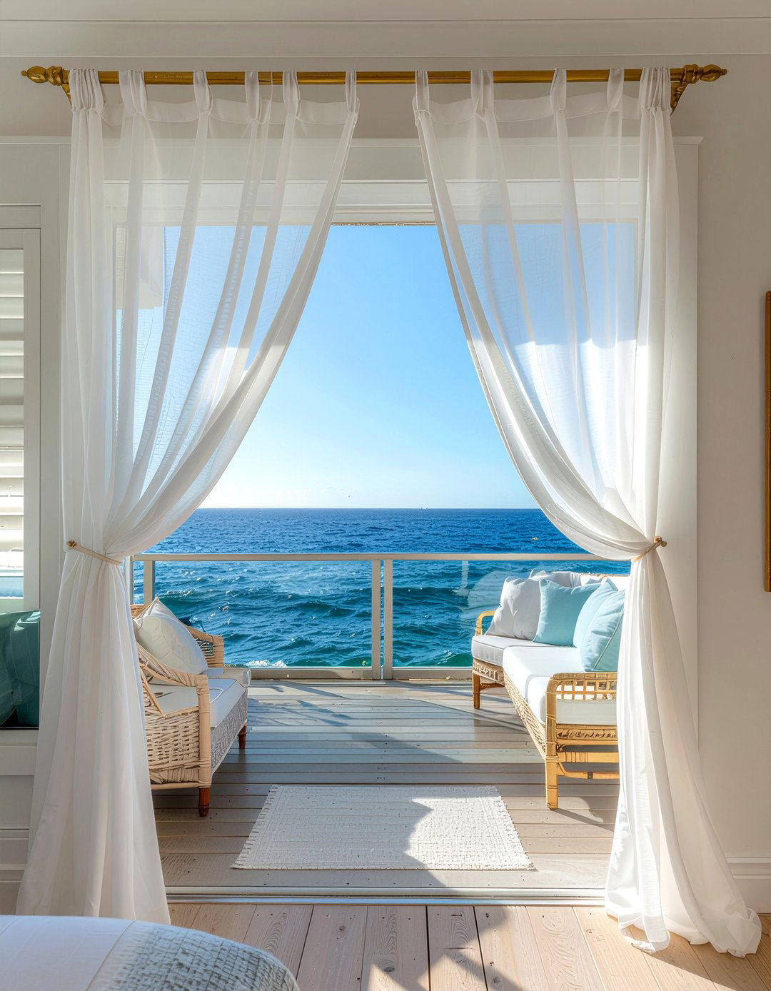 Sheer Door Covering - 30 bedroom door curtains