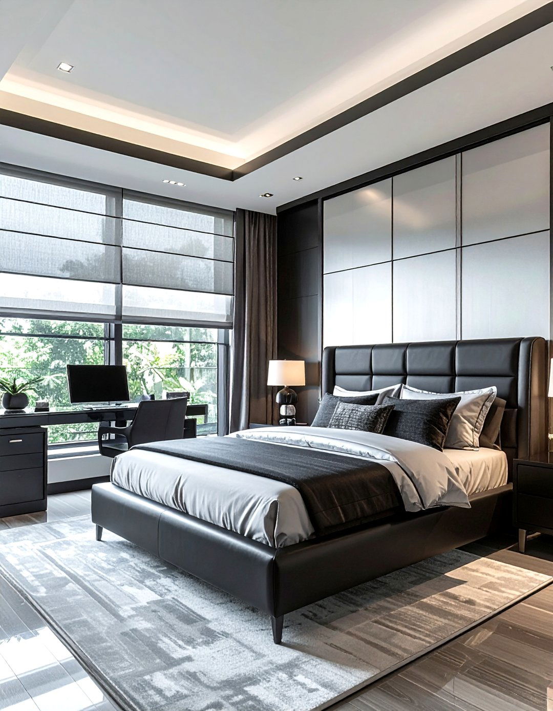 Sheer Shades - 30 bedroom window treatment ideas