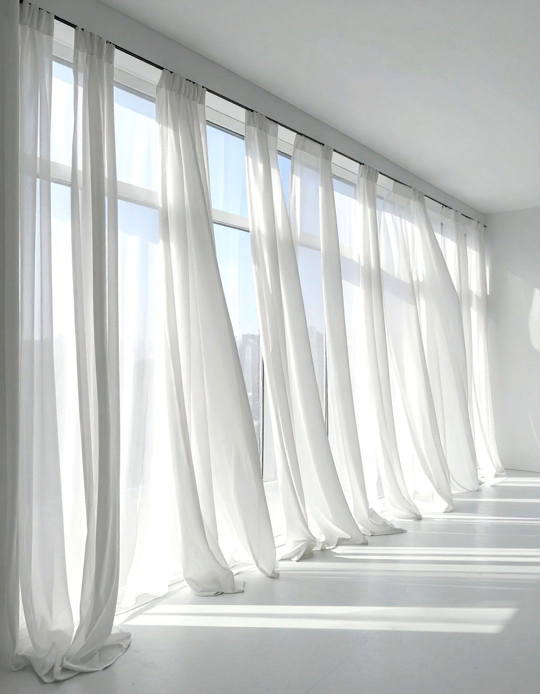 Sheer curtain - 30 dreamy decor ideas