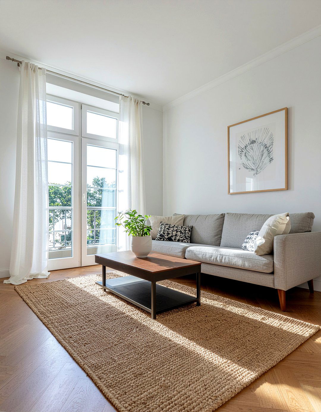 Sheer curtains living room - 30 living room natural light ideas