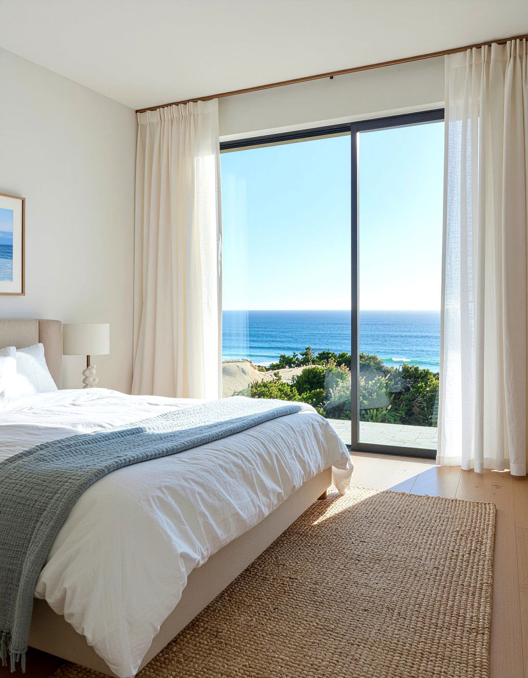 Sheer linen curtains - 30 bedroom curtains