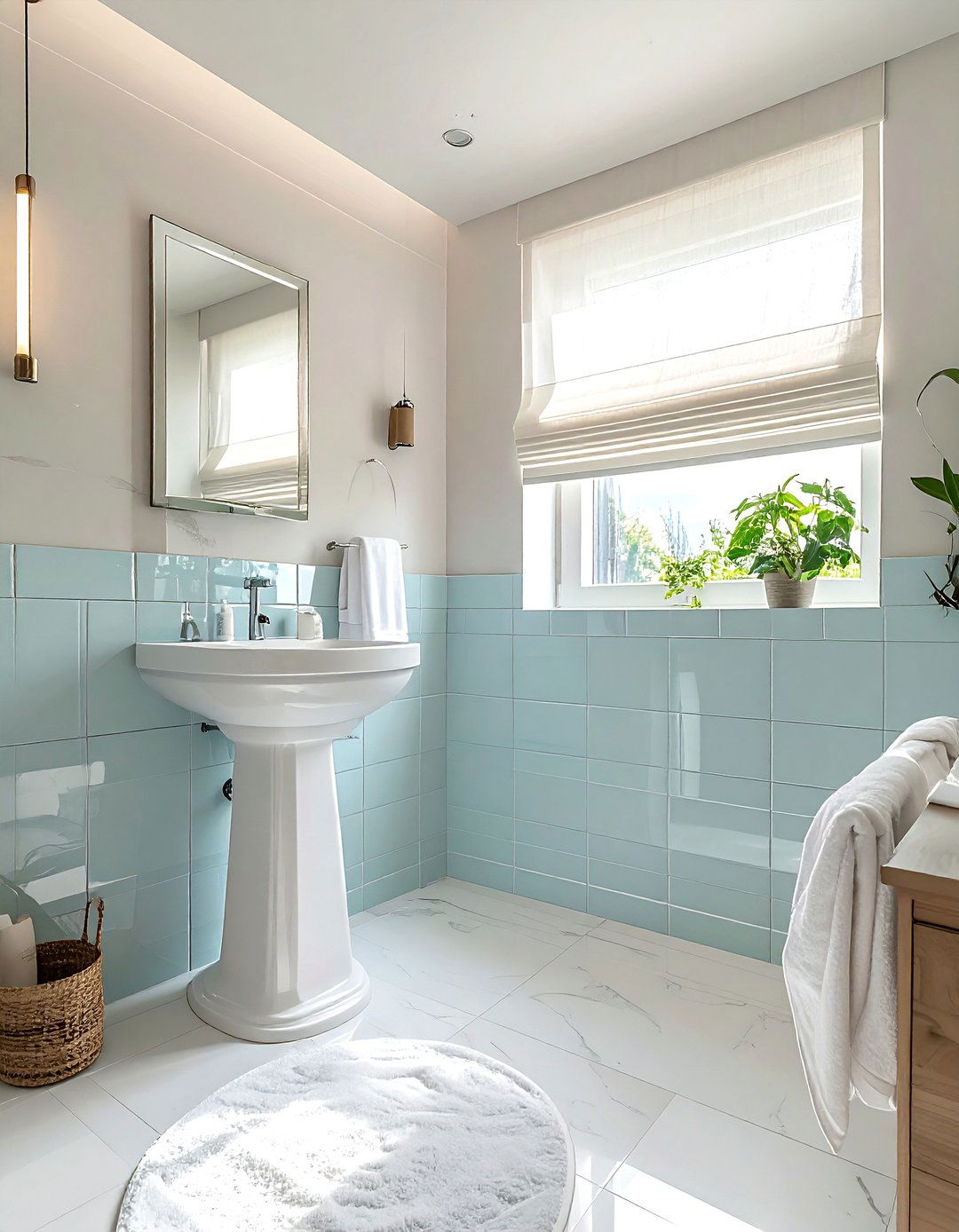 Sheer roman shade - 30 roman shade ideas