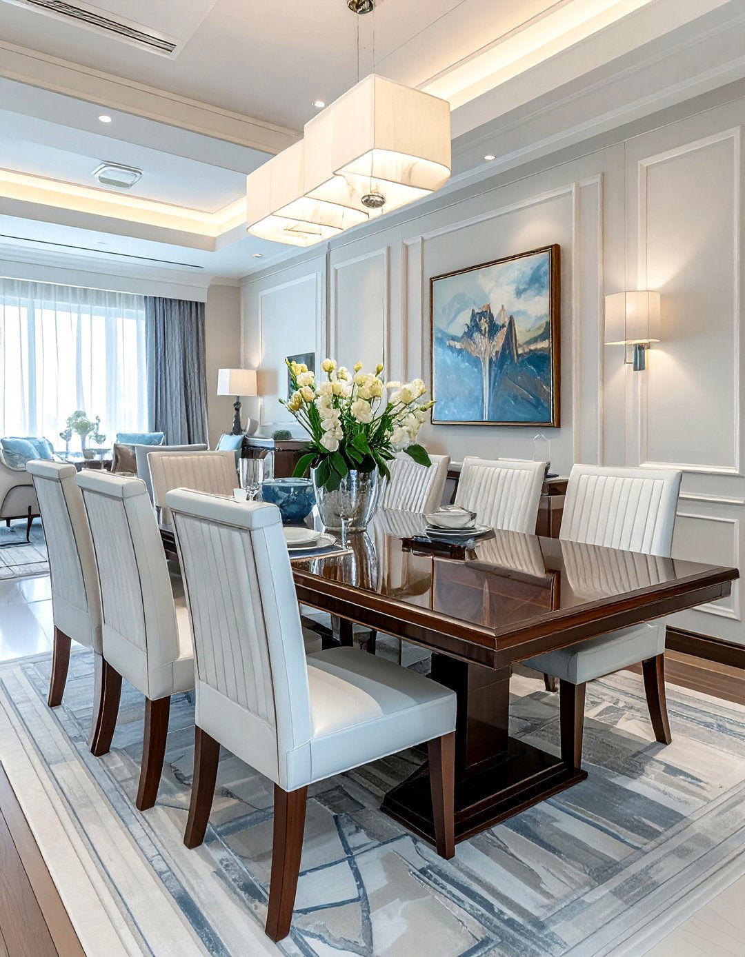 Sheraton Dining Room - 30 antique dining room ideas