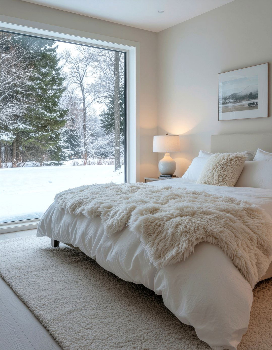 Sherpa Faux Fur Throw - 30 bedroom faux fur throws