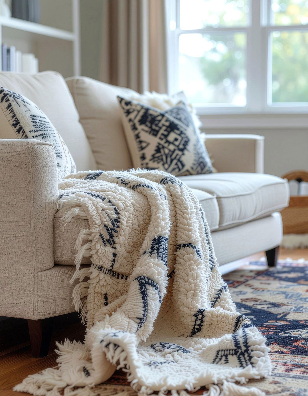 Sherpa Lined Throw - 30 living room blankets