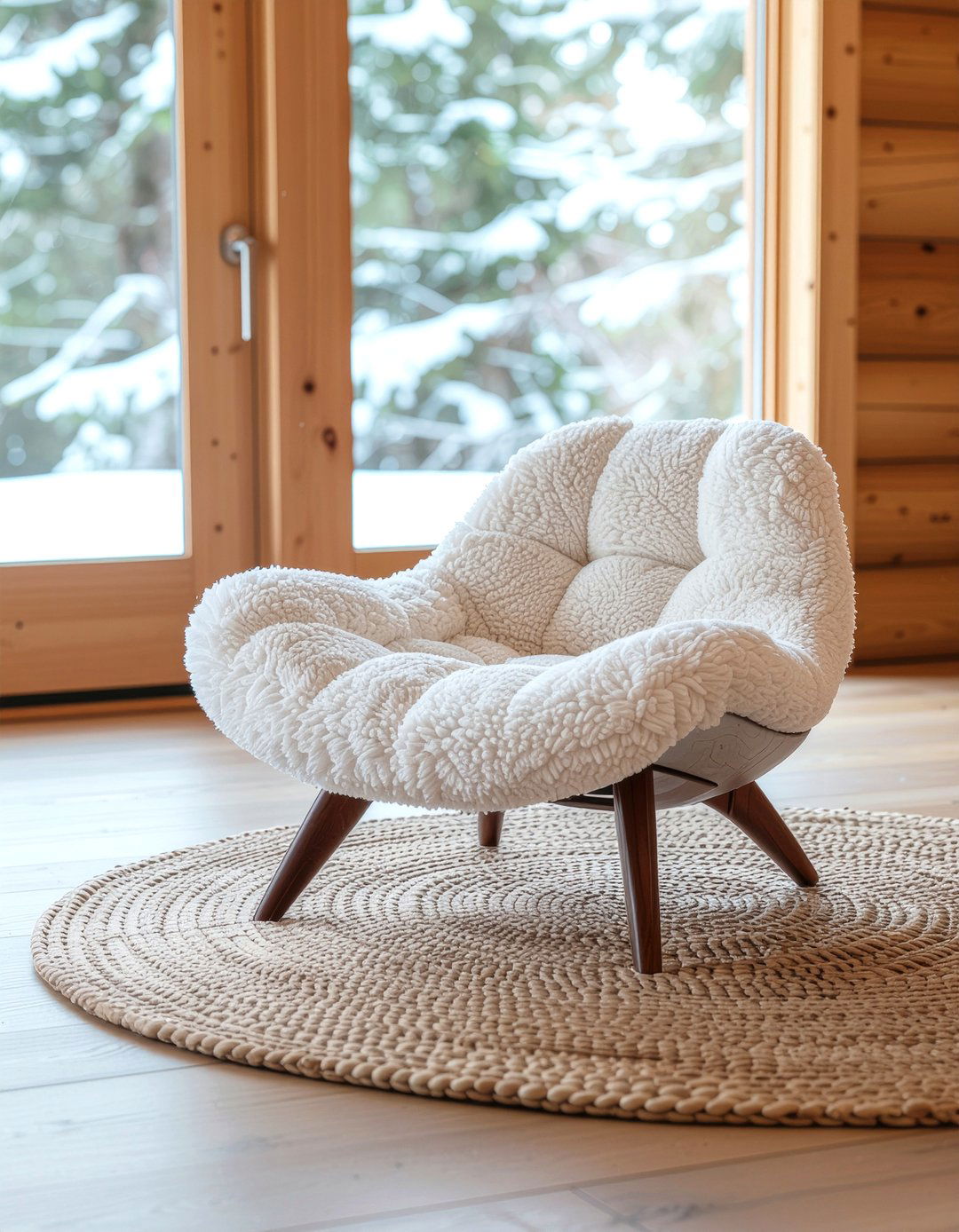 Sherpa Lounge Chair - 30 living room armchairs