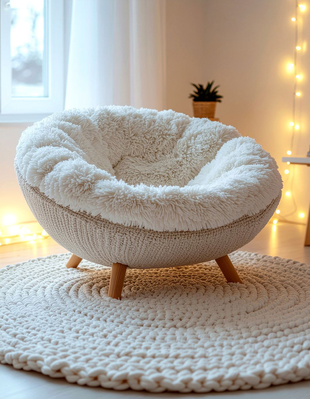 Sherpa Lounge Chair - 30 bedroom lounge chairs