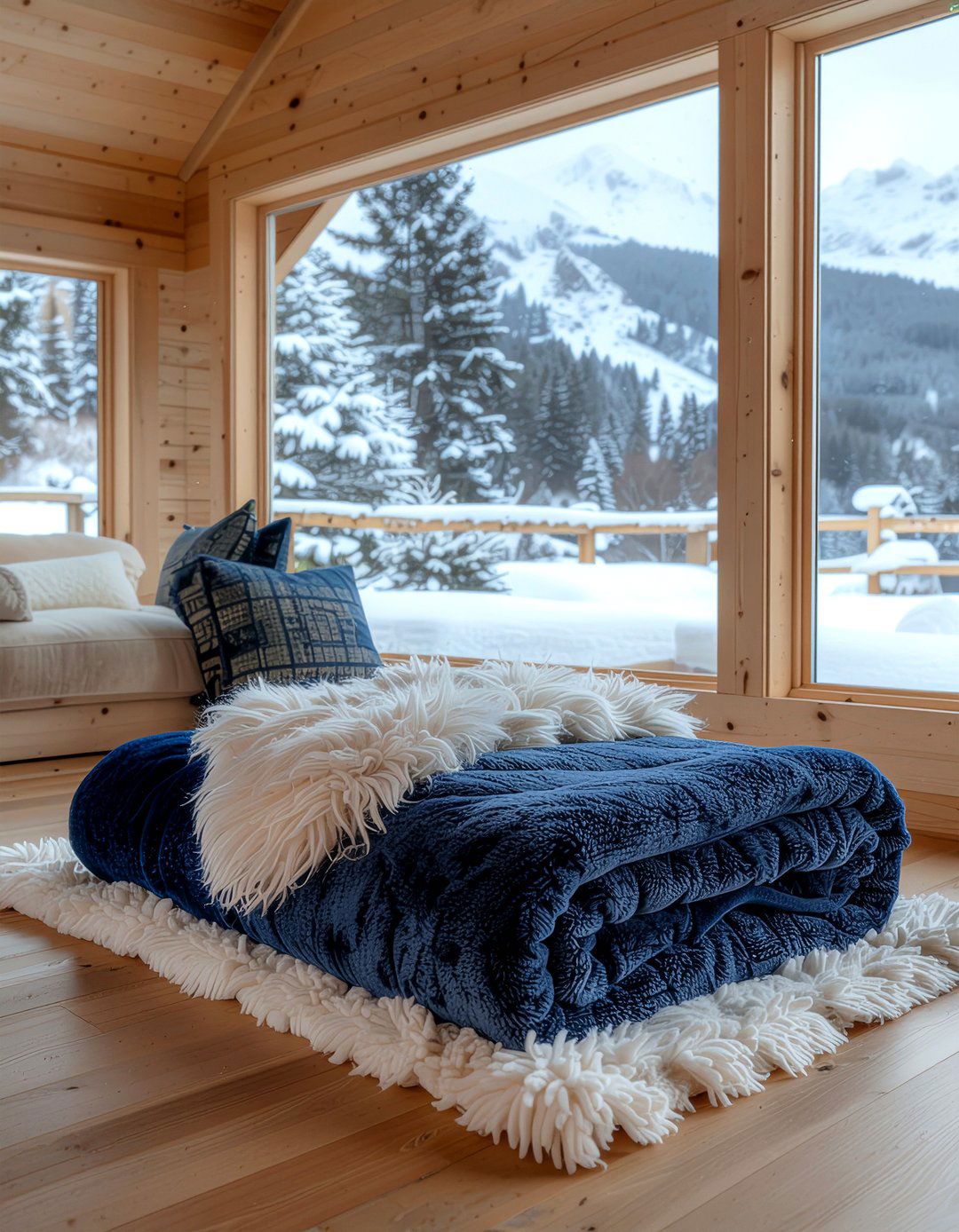 Sherpa lined throw - 30 living room throws