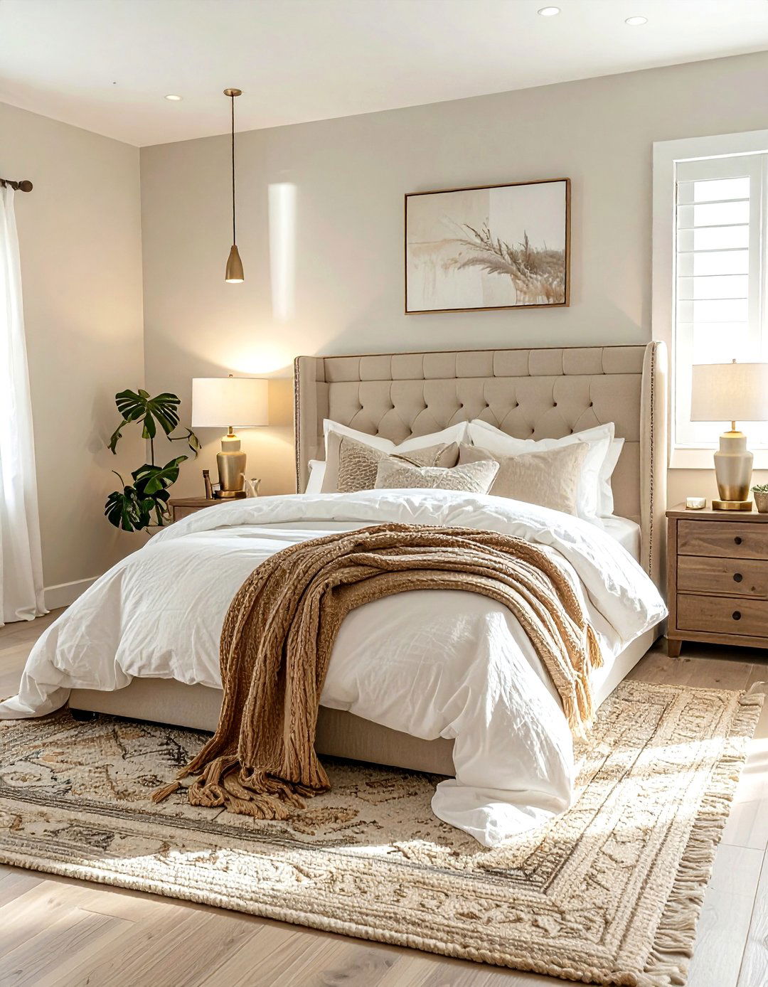 Sherwin Williams Alabaster - 30 neutral paint color ideas