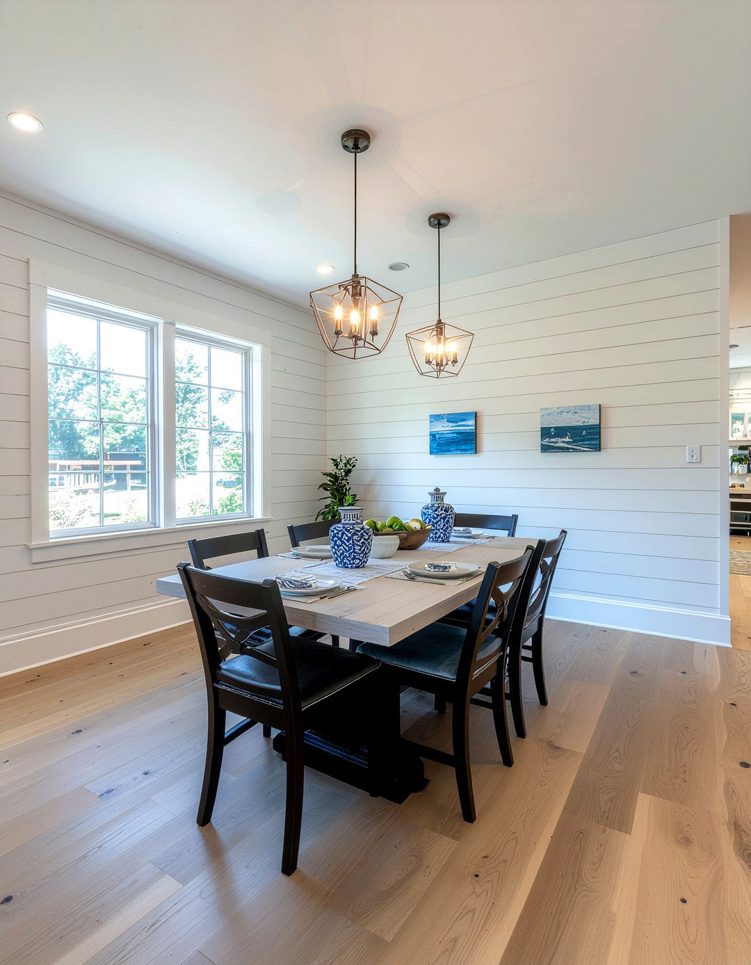Shiplap - 30 dining room trim ideas