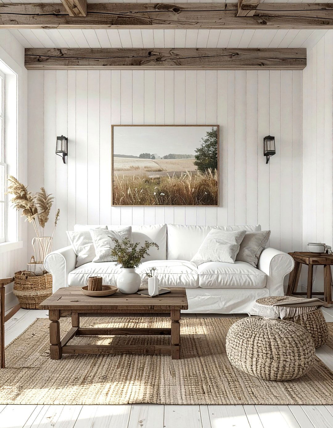 Shiplap And Board And Batten - 30 living room board and batten ideas
