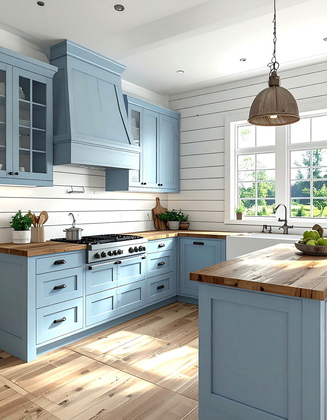 Shiplap Backsplash - 30 DIY kitchen backsplash ideas