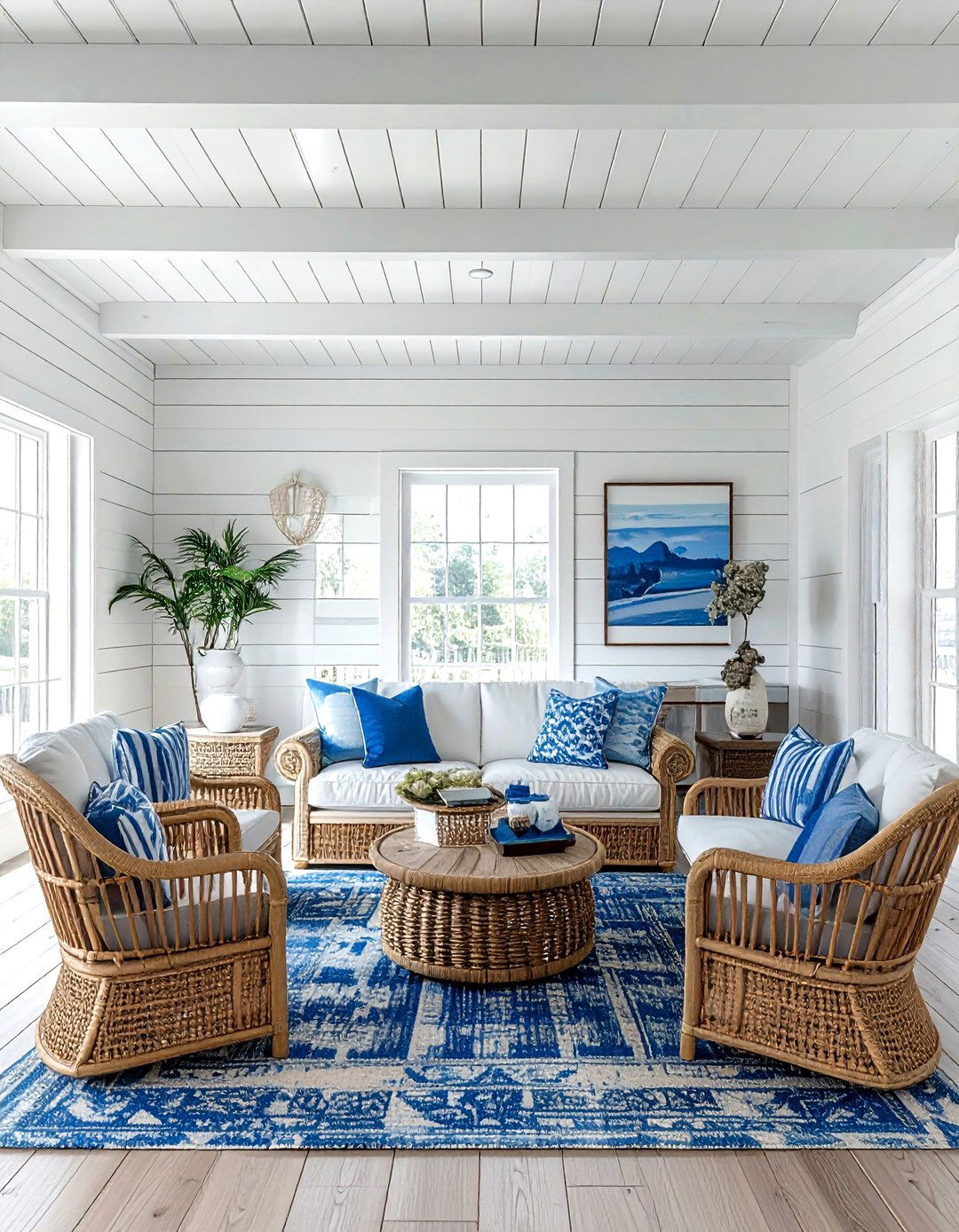 Shiplap Barrel Ceiling - 30 living room barrel ceiling ideas