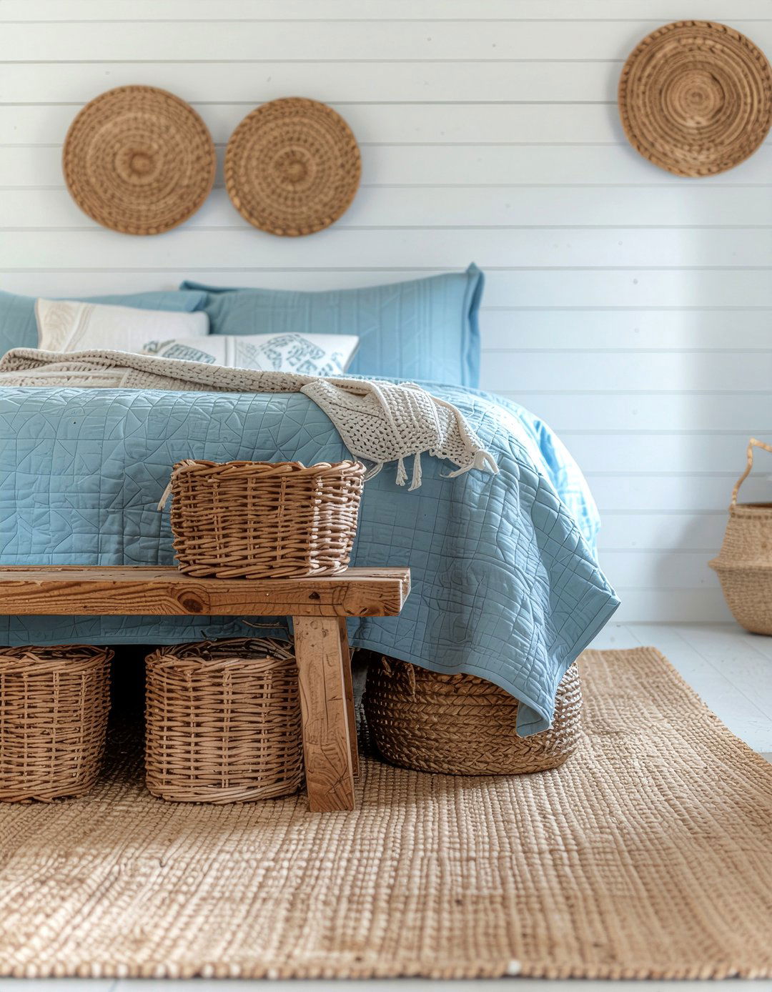 Shiplap Bedroom Walls - 30 textured bedroom ideas