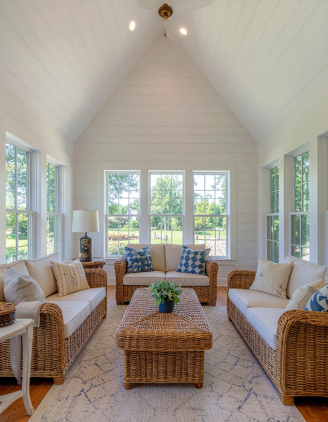 Shiplap Ceiling And Wall - 30 living room shiplap walls