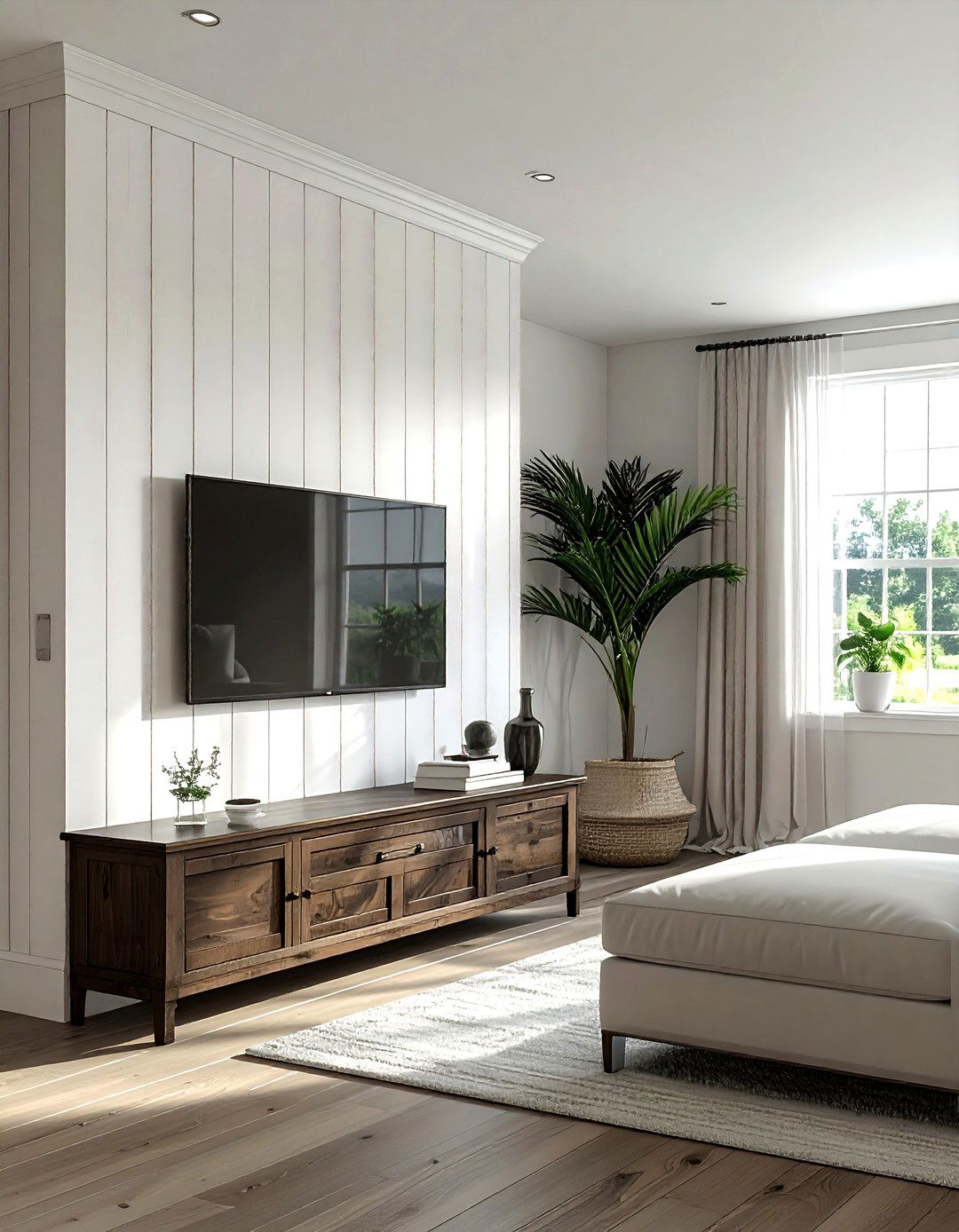 Shiplap Tv Wall - 30 living room tv ideas