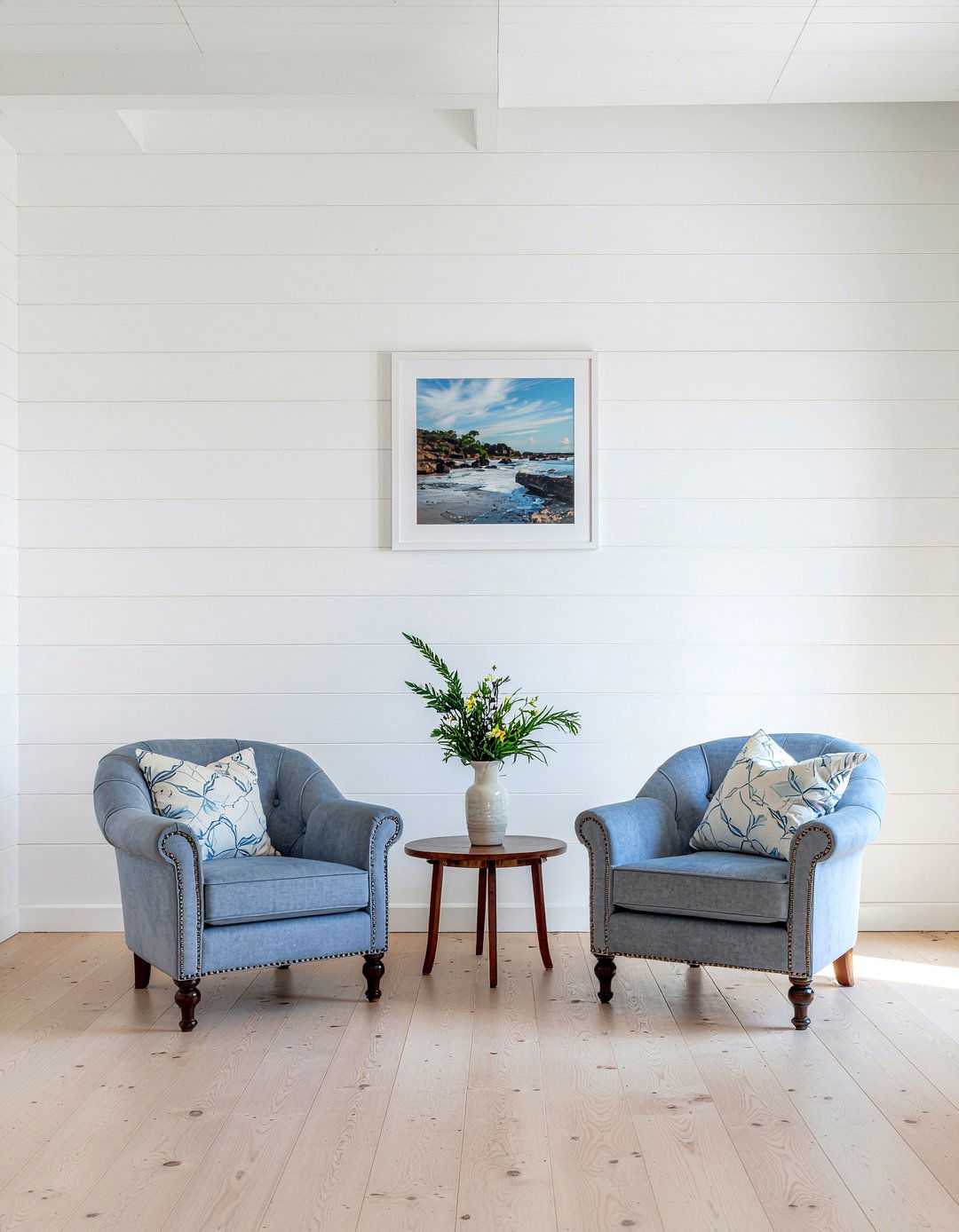 Shiplap Wall - 30 textured living room ideas