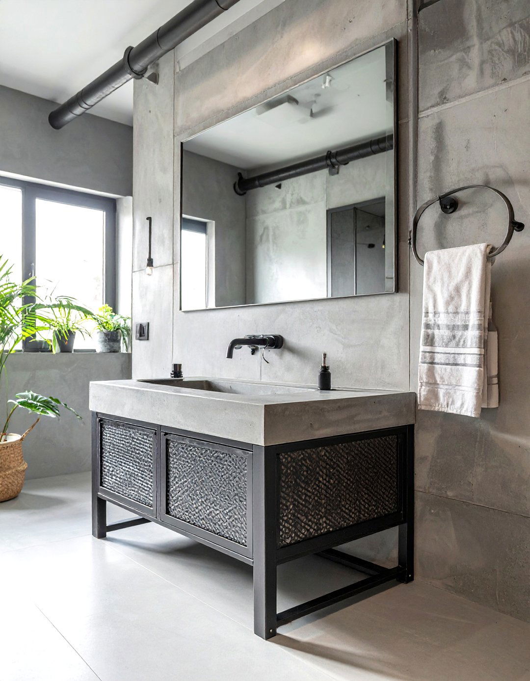 Shiplap Wall Double Vanity - 30 double vanity ideas