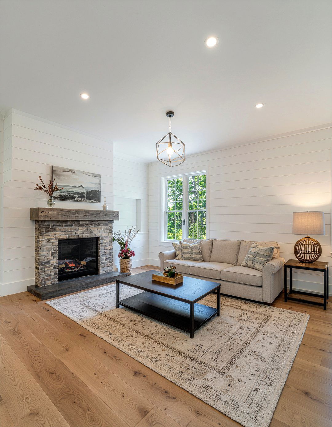 Shiplap Walls - 30 living room architectural details
