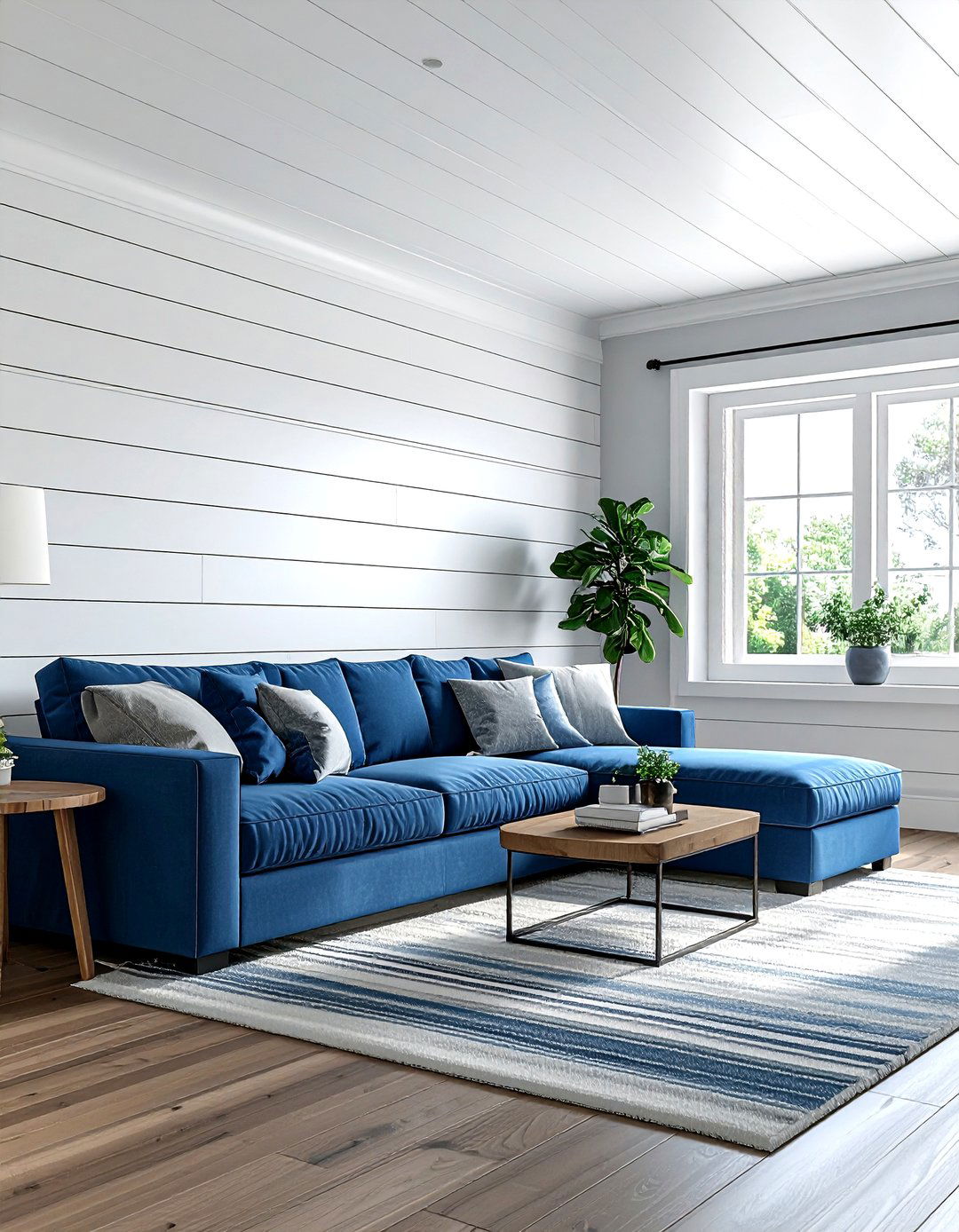 Shiplap wall paneling - 30 wood decor ideas