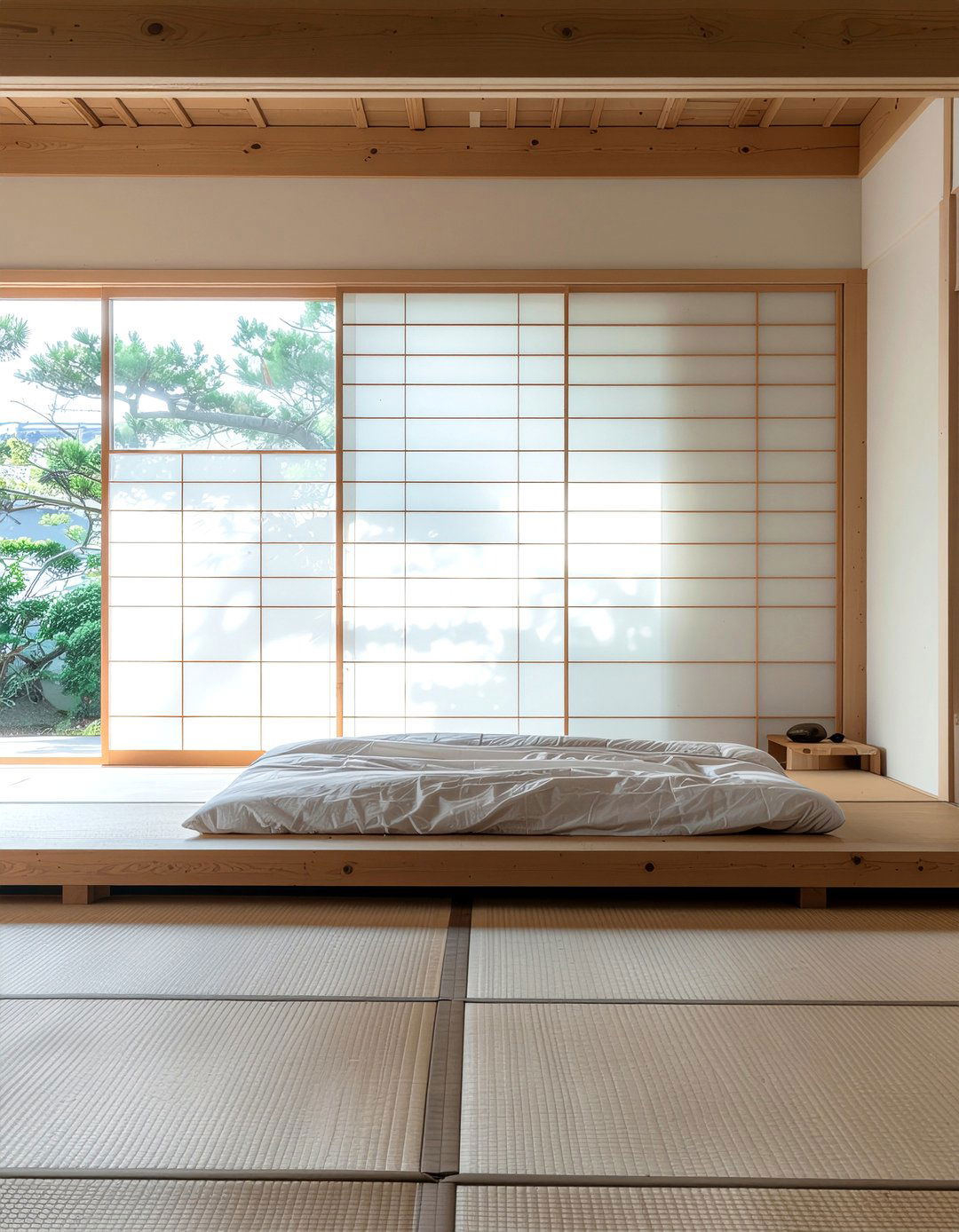 Shoji Screen Divider - 30 bedroom partition ideas