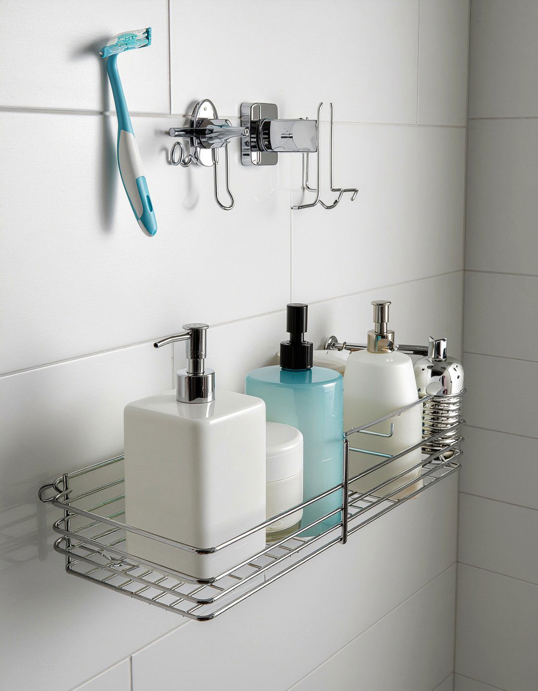 Shower Caddy - 30 bathroom storage ideas