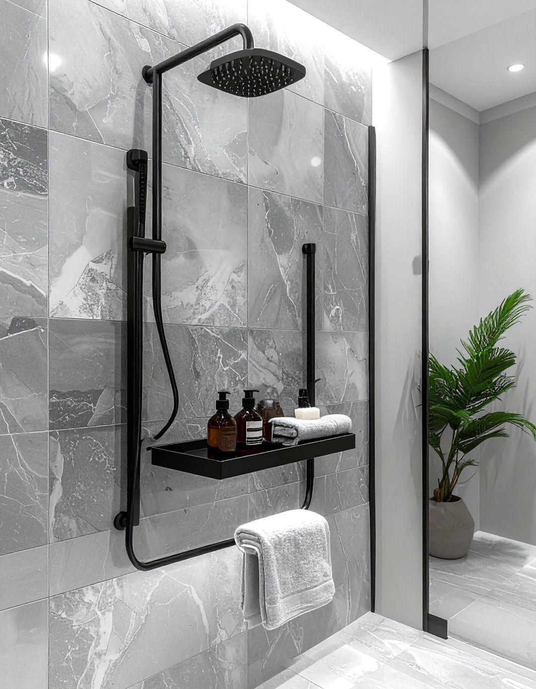 Shower Caddy - 30 quick bathroom makeover ideas