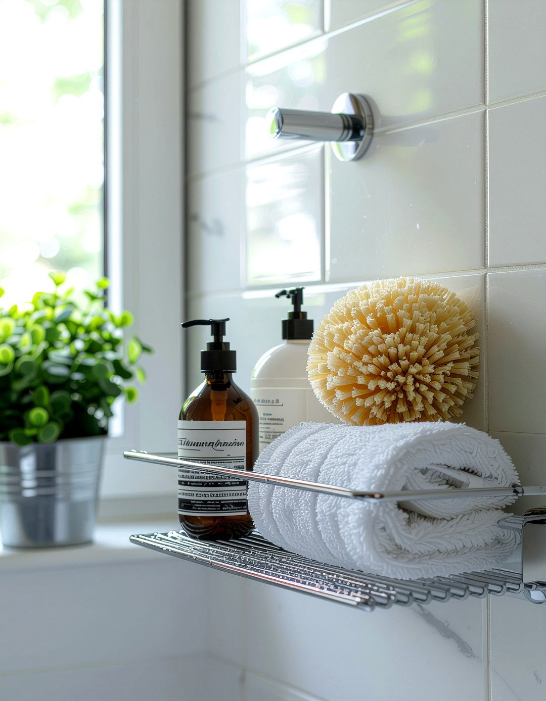 Shower caddy - 30 bathroom organization ideas