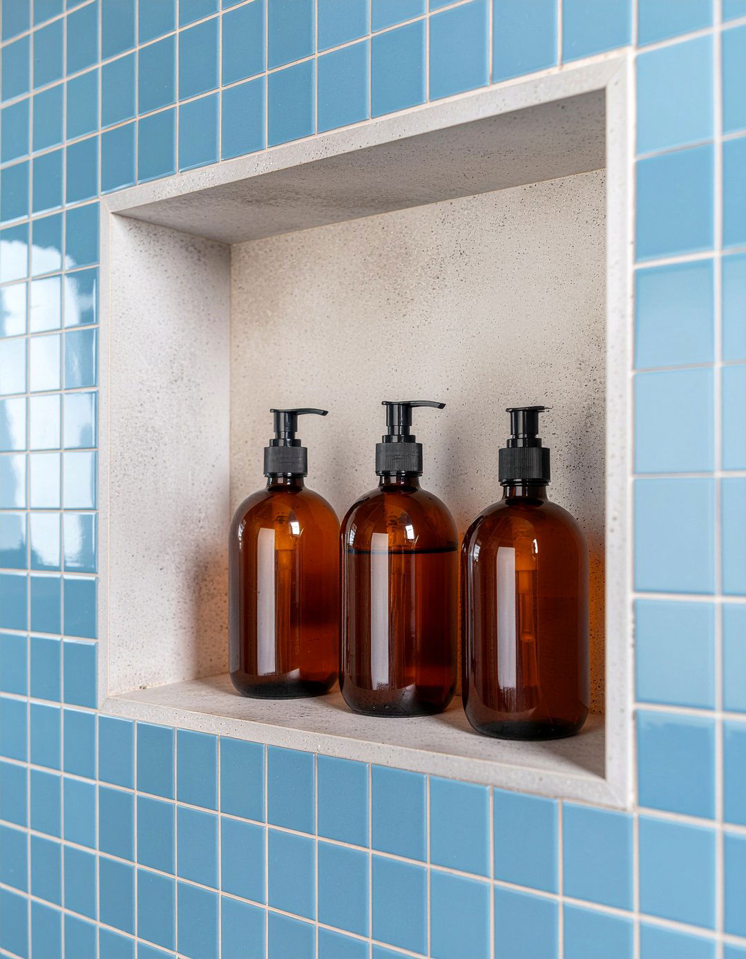 Shower niche shelving - 30 bathroom must-haves